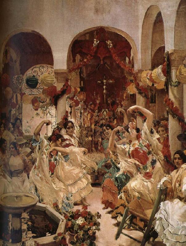 Sevilla Dance, Joaquin Sorolla